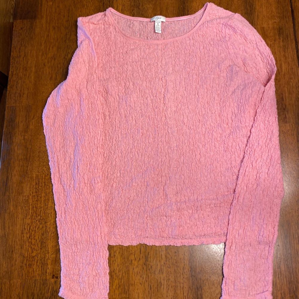 J Jill light weight top. Long sleeve. Size medium petite.